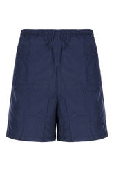 Navy blue polyester swimming shorts -  | Wise