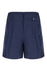 Navy blue polyester swimming shorts -  | Wise