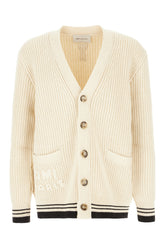 Sand wool blend cardigan -  | Wise