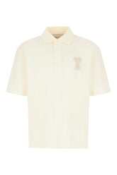 Ivory piquet polo shirt -  | Wise