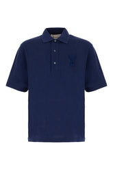 Blue piquet polo shirt -  | Wise