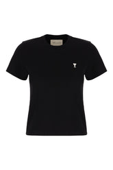 Black cotton t-shirt -  | Wise