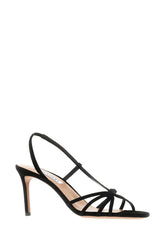 Black suede Talk To Me sandals -  | Wise