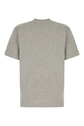 Melange grey cotton t-shirt -  | Wise