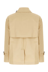 Trench in misto cotone beige -  | Wise