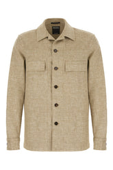 Embroidered fabric jacket -  | Wise