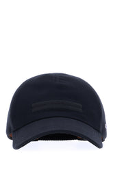 Midnight blue cotton baseball cap -  | Wise