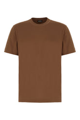 Brown cotton t-shirt -  | Wise