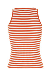 Two-tone viscose blend tank top -  | Wise