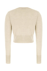 Sand cotton cardigan -  | Wise