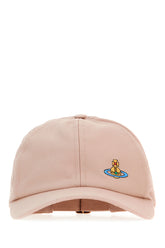 Powder pink cotton baseball cap -  | Wise