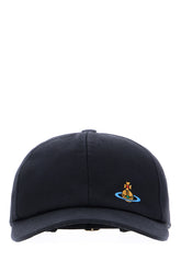 Midnight blue cotton baseball cap -  | Wise