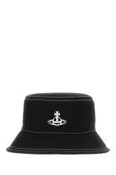 Black cotton bucket hat -  | Wise