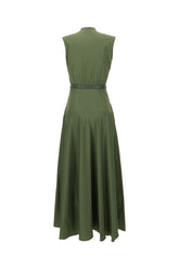 Abito in popeline verde -  | Wise