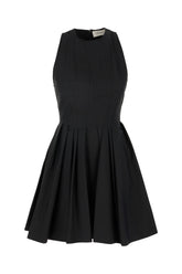 Black cotton mini dress -  | Wise