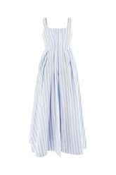 Printed poplin dress -  | Wise