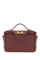 Plum leather Fendi Vanity handbag -  | Wise