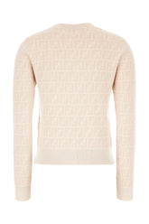 Cardigan in lana ricamata -  | Wise