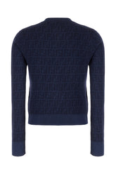 Embroidered wool cardigan -  | Wise