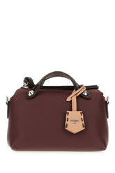 Plum leather mini By The Way handbag -  | Wise