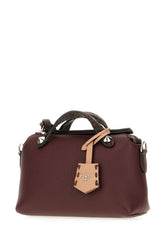 Plum leather mini By The Way handbag -  | Wise