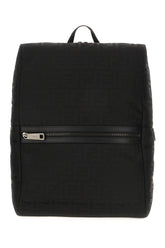 Black nylon Lui FF  backpack -  | Wise