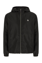 Black polyester k-way -  | Wise