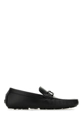 Black leather O’Lock loafers -  | Wise