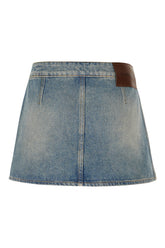 Denim mini skirt -  | Wise