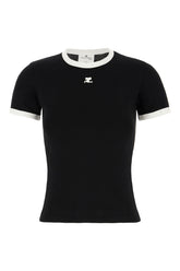 Black cotton t-shirt -  | Wise