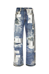 Printed denim jeans -  | Wise