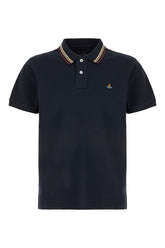 Midnight blue piquet polo shirt -  | Wise