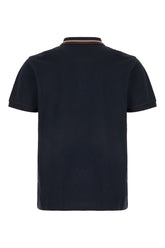 Midnight blue piquet polo shirt -  | Wise