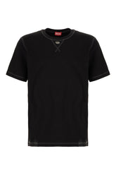 Black cotton t-shirt -  | Wise