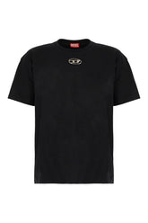 Black cotton t-shirt -  | Wise