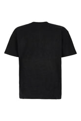 Black cotton t-shirt -  | Wise