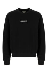 Felpa in cotone nero -  | Wise