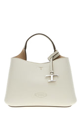 Chalk leather handbag -  | Wise