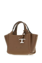 Chocolate leather handbag -  | Wise