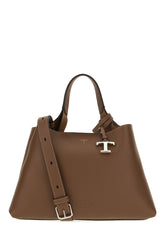 Borsa a mano Apa piccola in pelle cioccolato -  | Wise