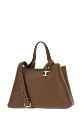 Borsa a mano Apa piccola in pelle cioccolato -  | Wise