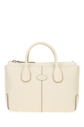 Ivory leather handbag -  | Wise