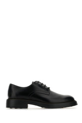 Black leather lace-up -  | Wise