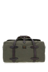 Olive green canvas travel bag -  | Wise