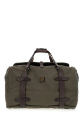 Dark green canvas travel bag -  | Wise