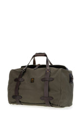 Dark green canvas travel bag -  | Wise