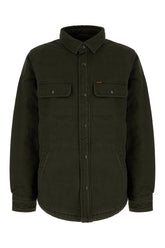 Giubbino in cotone verde scuro -  | Wise