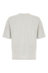 T-shirt in cotone grigio melangé -  | Wise
