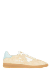 Beige suede Rebel sneakers -  | Wise