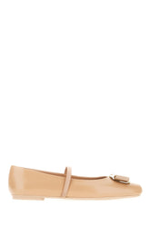 Powder pink nappa leather Zina ballerinas -  | Wise
